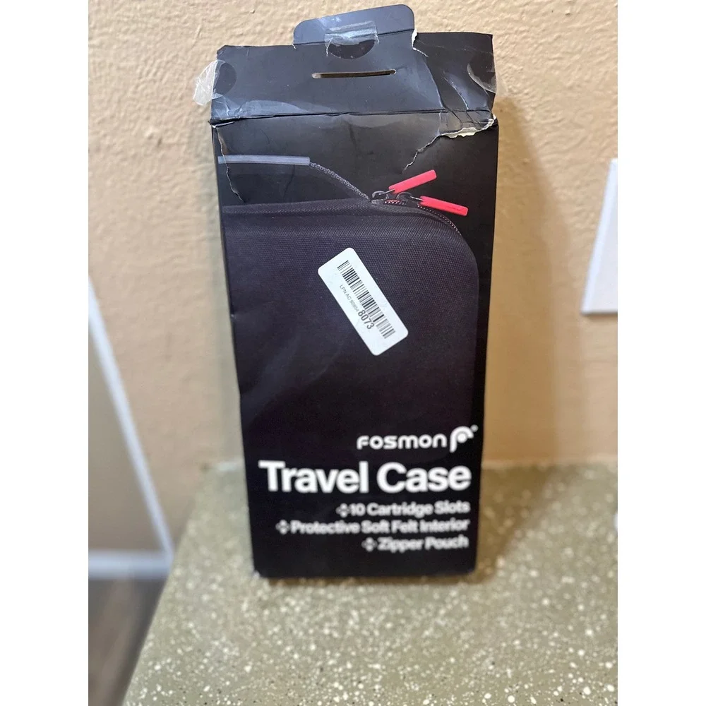 Fosmon Nintendo‎ Switch 2 Case Travel Carrying Protective Hard Shell Black